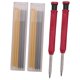 thumbnail image 1 of 2 Pcs Solid Carpenter Pencil With Sharpener And 12 Refill Leads, Marking Tool Compatible With Carpenters Draft, 1 of 5