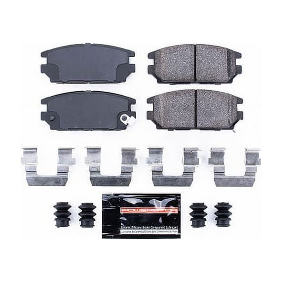 Power Stop Rear Z23 Evolution Carbon-Fiber Ceramic Brake Pads Z23-532