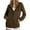 Brown, variant on zbxnLI Full Zip Hoodies for Women Hooded Drawstring Long Sleeve Sweatshirt Athletic Workout Jackets