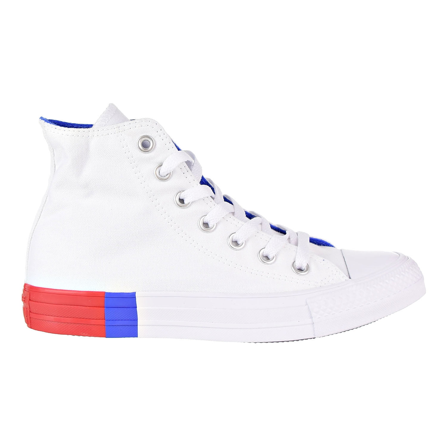 Chuck All Hi Unisex White/Red/Blue 159639f - Walmart.com