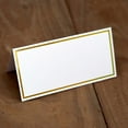 thumbnail image 5 of 20 piezas de papel estereoscópico para mesa de escritorio, con estampado en caliente para fiestas (blanco y dorado), 5 of 5