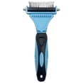 thumbnail image 2 of Original Pet Grooming Rake - Double-Sided Deshedding Dematting Tool, Undercoat Rake for Dogs & Cats, Extra-Wide Dog Grooming Brush & Deshedder Comb for Long Hair, Reduces Shedding 95%, 2 of 8