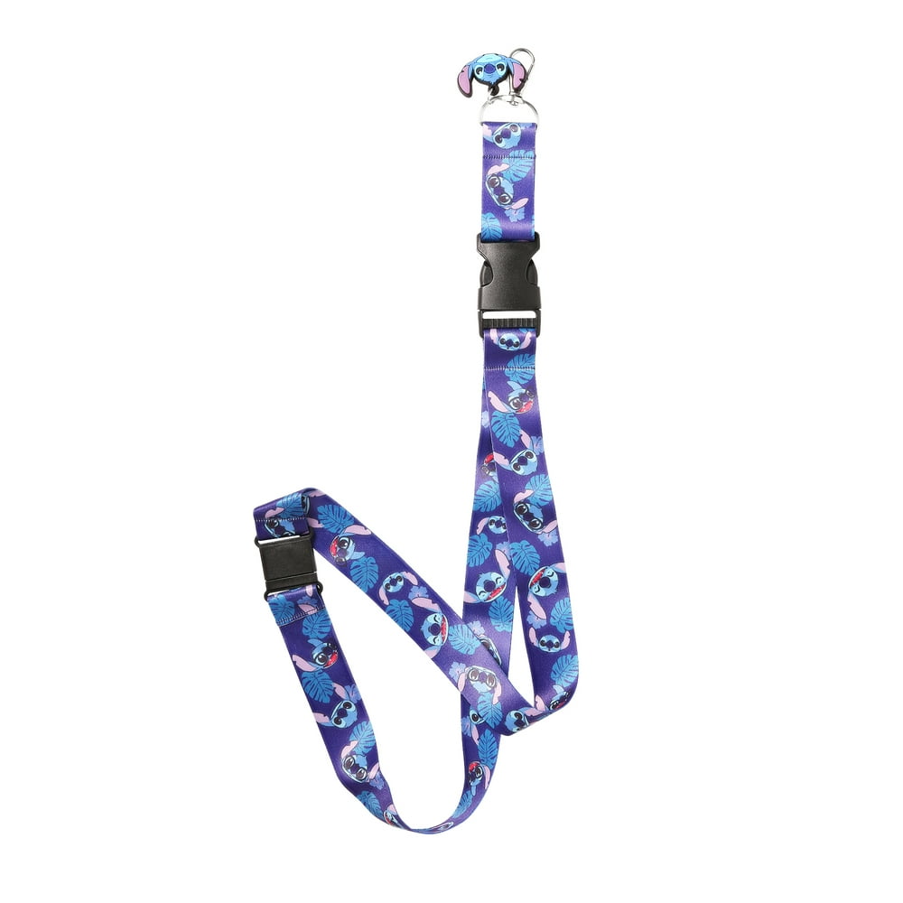 Disney Disney Stitch Blue and Purple Lanyard