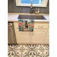 thumbnail image 2 of Miniature Pinscher Spring Path Kitchen Towel 15 in x 25 in, 2 of 5