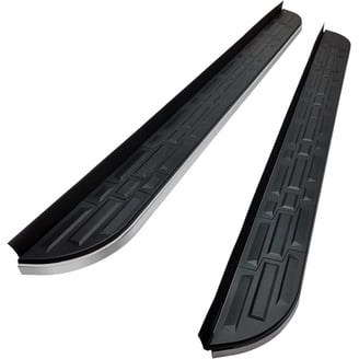 OMAC Side Step Running Boards Nerf Bars for Toyota RAV4 2013-2018 Black 2Pcs