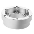 thumbnail image 4 of WHAMVOX Racing Car Steering Wheel Adapter Plate Silver Metal Base for Enhanced Driving Experience, 4 of 8