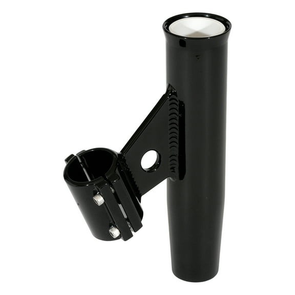Lee's Clamp-On Rod Holder - Black Aluminum - Vertical Mount - Fits... [RA5001BK]