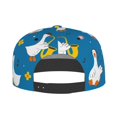 thumbnail image 4 of Fotbe Cartoon Goose Flat Bill Visor Cap Classic Snapback Hat Polyester Foam Trucker Hat Trucker Cap Adjustable Baseball Cap, 4 of 9