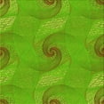 thumbnail image 1 of Ahgly Company Indoor Square Patterned Bright Green Area Rugs, 4' Square, 1 of 6