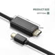 thumbnail image 3 of 4K HDMI Cable 6ft for Laptops and Monitors with Mini DisplayPort Connection Support, 3 of 4