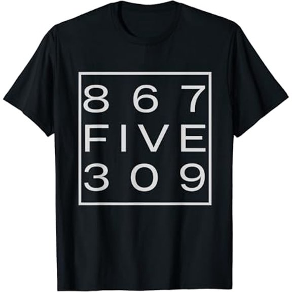 Classic 867FIVE309 Shirt 8675309 T-Shirt