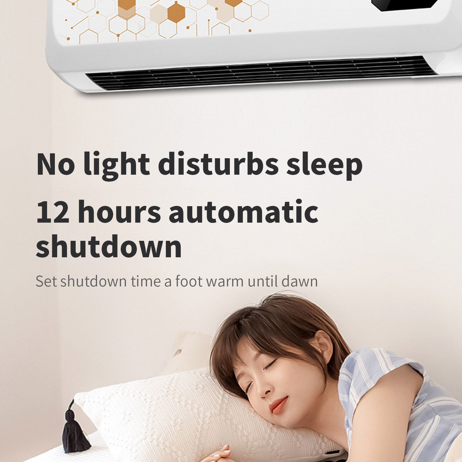Wdhugt Wall Ac Split Max Aire Acondicionado Portatil 2 In 1 Portable Smart Air Fan Heater And Fan Combo With Digital Display Remote Split Air Conditioner for Home Office Bedroom Rated Power 2000W