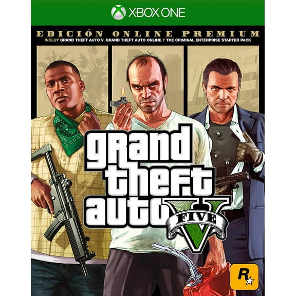 Grand Theft Auto V Premium Online Edition - Xbox One Standard Edition, Rockstar By by Rockstar Games