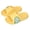 Yellow, variant on hzomhy Childrens Thickened Reversible Bathroom Slippers Unisex Soft Nonslip Washable Quick Drying Cozy Breathable Lightweight Cushioned Home