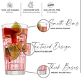 thumbnail image 3 of Taza apilable para bebidas de 355ml, vasos aptos para lavavajillas para refrescos, jugos, leche, coca cola y cerveza, 3 of 5