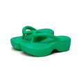 thumbnail image 1 of Pantuflas gruesas para mujer con sensación de mierda para usar en el exterior Chanclas casuales de estilo coreano de verano con estilo de hadas, 1 of 6