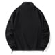 thumbnail image 5 of Blusa y camisas de cuello alto de manga larga para hombre, moda masculina, con media cremallera, color liso, manga larga, bolsillos, chaqueta de cuello alto, blusa para hombre, 5 of 8