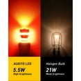 thumbnail image 6 of AUXITO 7443 Red LED Bulbs,7440 7443R LED Bulbs T20 7441 7444 LED Lights for Brake Tail Lights, Pack of 2, 6 of 8