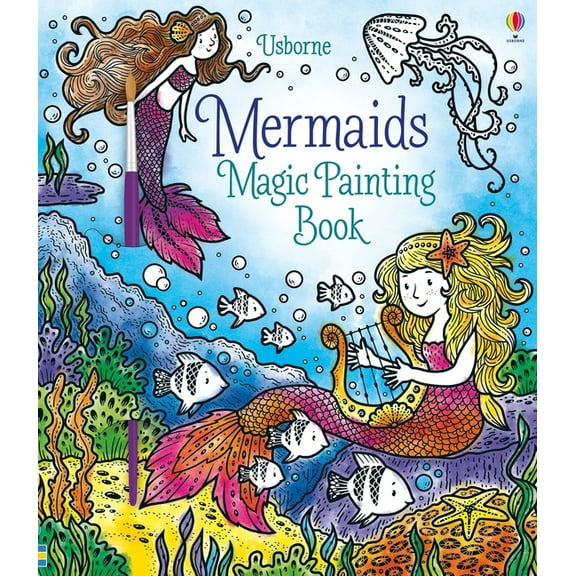 Magic Painting Books Mermaids Magic Painting Book, (Paperback)