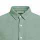 thumbnail image 5 of Blusa y camisa de manga corta con cuello vuelto para hombre, color liso, informal, a la moda, de manga corta, con cuello vuelto y botones, blusa de poliéster para hombre., 5 of 6