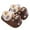 Brown, variant on Toddler House Slippers Cat Slippers Kids Soft Breathable Cozy Indoor Slides Girls Boys Daily Wear Toddler House Slippers White 8 Years-9 Years