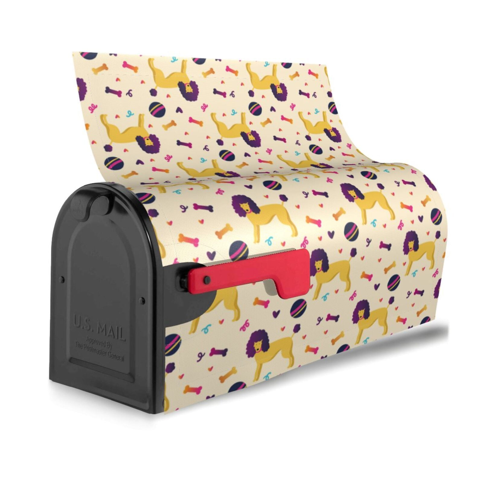 Kdxio Magnetic Mailbox Cover 21x18 in Mailbox Cover Outdoor Decoration Holiday Mailbox Covers for Home Garden Yard-21x18 in