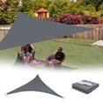 thumbnail image 2 of Pare-Soleil Triangle 95 % Blocage pour Patio Jardin Activités Extérieures avec Kit de Fixation, 2 of 4