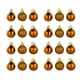thumbnail image 1 of Liquidación 24 bolas navideñas doradas, adornos navideños, colgantes de bolas navideñas, colgantes decorativos irrompibles para árbol de Navidad, adornos navideños de 30 mm, juego de 24 unidades, 1 of 5