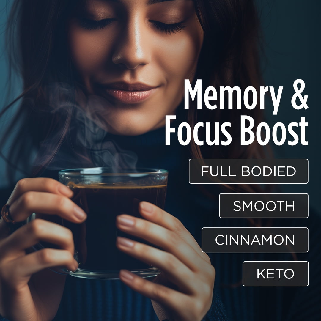 Vitacup Decaf Genius Keto Coffee Pods Compatible w/ K-Cup Brewers, 16 Ct