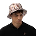 thumbnail image 4 of Kdxio Reflective Bucket Hat - Turkey And Thanksgiving2 Print Bucket Hat for Men,Women, 4 of 6