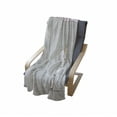thumbnail image 4 of Ballerina Soft Flannel Fleece Throw Blanket, Balanced Legs of Points Dancer Slender Art of Dance, Cozy Plush for Indoor and Outdoor Use, 50" x 60", Champagne Umber, by Ambesonne, 4 of 6