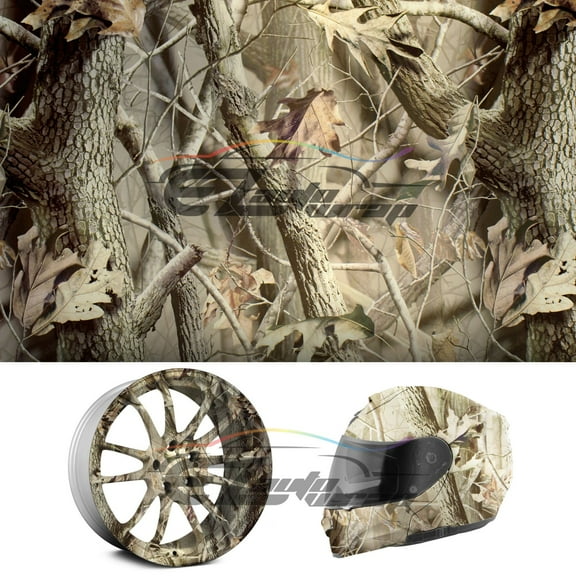 19"x38" Hydrographic Film Hydro Dipping Dip Water Transfer Hidden Forest #21