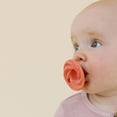 thumbnail image 2 of Doddle & Co - Baby, Infant - Holland Pop Silicone Pacifier - Stage 1 - Natural Shape - - Peach / Cloud, 2 of 9