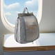thumbnail image 5 of Bolsa de zapatos pequeña plegable de mano | Organizador de zapatos de viaje impermeable | Bolsa de almacenamiento multifuncional para bocadillos de gimnasio en la playa | Tela | 13,38 x 9,64 x 6,10, 5 of 6