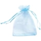 thumbnail image 1 of 100 bolsas de protección para frutas, bolsa de cultivo reutilizable, accesorios de jardín (azul claro), 1 of 4