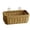 Khaki, variant on Woven Storage Basket Wall Hanging Vegetable Organizer Garlic Holder Efficient Home Kitchen Organization Tool