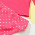 thumbnail image 6 of CHOYURME CHONYURM Girls Long Sleeve Rashguard Swimsuit Set Two Piece Bathing Suit with UPF 50+ Sun Protection 2-8T, 6 of 6