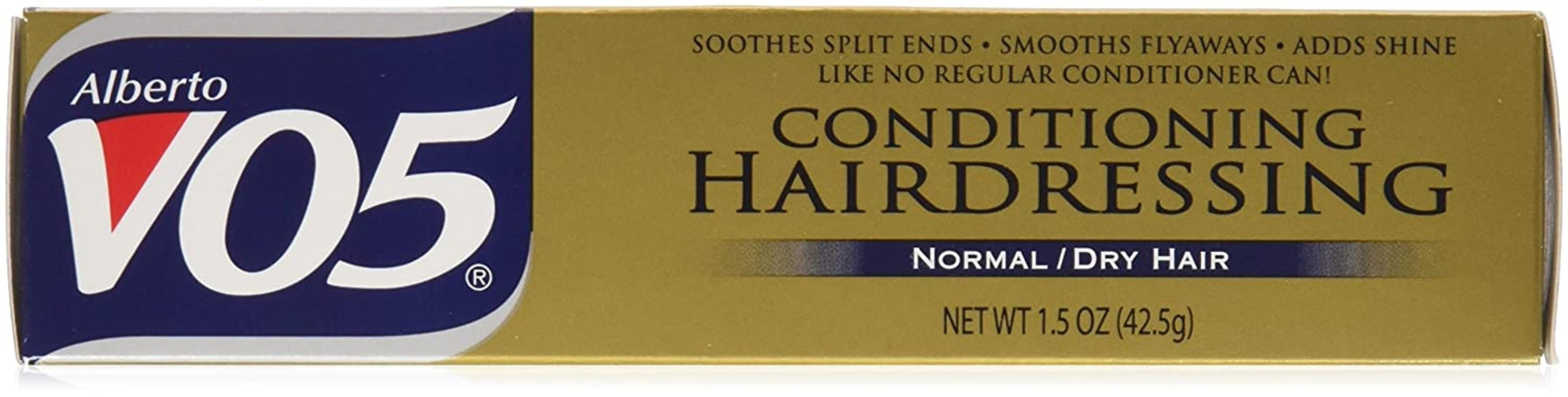 VO5 Cond Hairdressing NORM/DRY 1.5 OZ (Pack of 4), Alberto VO5