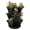 Terracotta, variant on 3 Tier Terracotta Stacking Planter-Flower, Herb, Stackable Garden, Vegetable-Self-Watering-Indoor/Outdoor