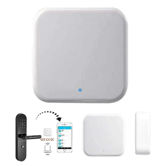 G2 WiFi Gateway for Remote Smart Lock Control, TTLock App Device 2.4G Smart Hub Fg