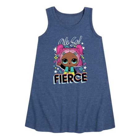 

LOL Surprise! Dolls - Oh So Fierce - Boss Queen - Toddler & Youth Girls A-line Dress