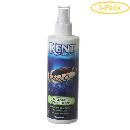 Kent Marine Acrylic - Kent Marine Acrylic/Glass Cleaner-Polisher 8 oz - Pack of 3