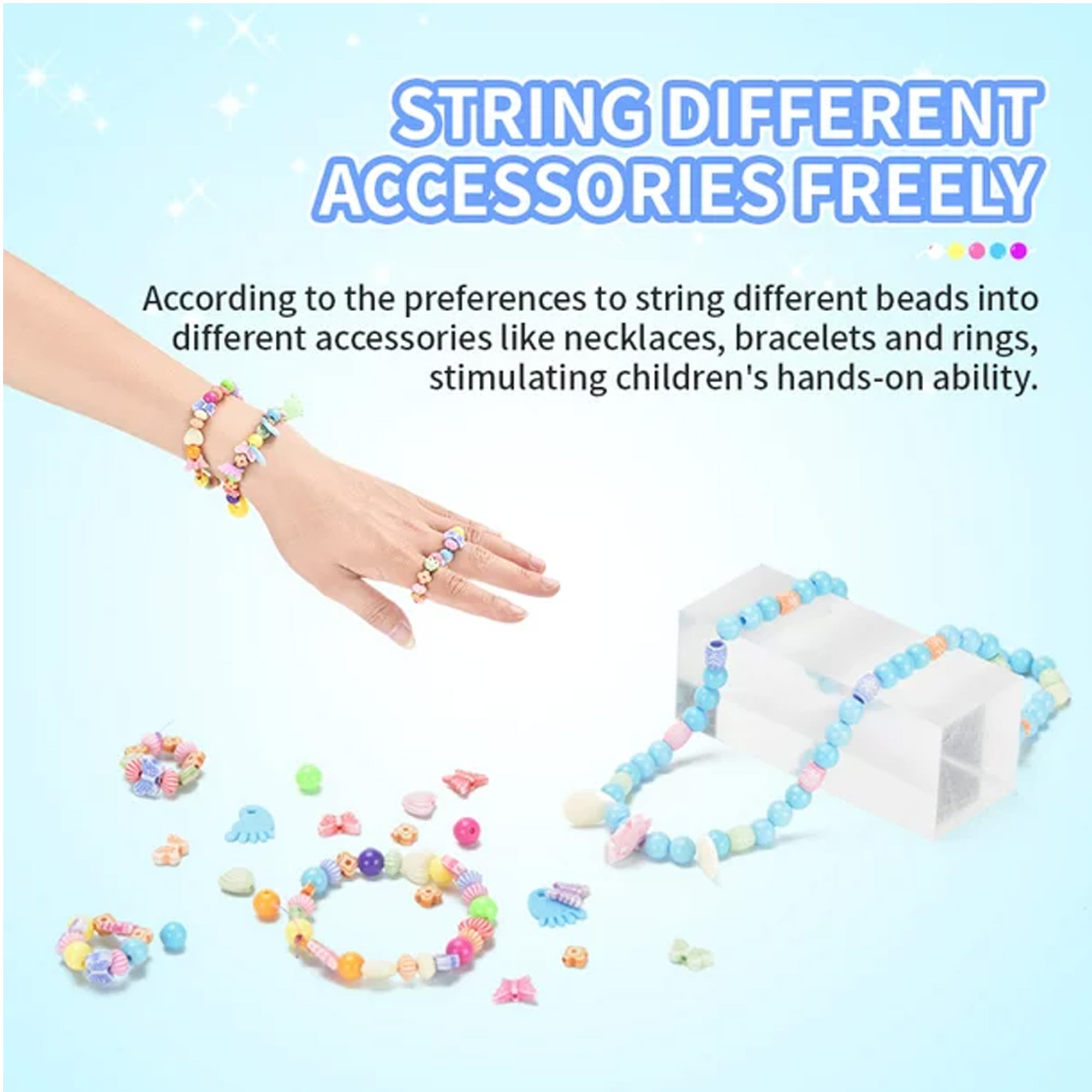SpiceBox Children's Activity Kits for Kids Best Friend Bracelets, 13  Bracelets Design To Try, DIY Friendship Bracelet Making Kit For Girls 