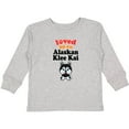 thumbnail image 3 of Inktastic Alaskan Klee Kai Dog Gift Boys or Girls Long Sleeve Toddler T-Shirt, 3 of 5