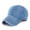 Blue, variant on Men Women Blue Denim Baseball Hat Distressed Cap