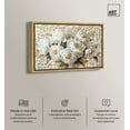 thumbnail image 2 of Gold Fashion Arrangement Canvas Classic Fashion Floral Wall Art by Art Remedy, Gold Frame, 15" x 10", 2 of 7