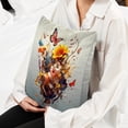 thumbnail image 6 of Fragmented Flowers Elegant Velvet Throw Pillow Covers Set with Unique Patterns - 16x16", 18x18", 20x20" - Pack of 2 for Chair Pillow Covers and Various Occasions, 6 of 6