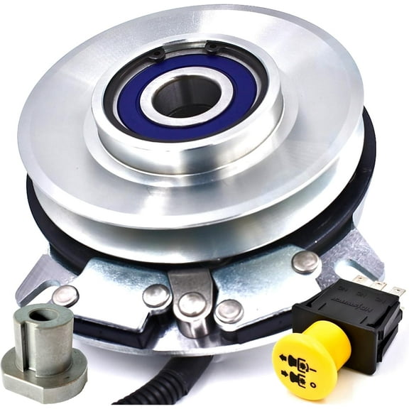 HD Switch 388740 BigBearing, HiTorque, Billet Pulley Clutch & 10A PTO Switch 183925 fits Grasshopper 218 220 223 225 226V 227 321D 322D 325 329 428D 430D Mowers 5218-65 5218-165 5218-225 OEM UPGRADE
