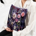 thumbnail image 6 of Fragmented Flowers Luxurious Velvet Throw Pillow Inserts with Unique Patterns - Set of 2 (16x16, 18x18, 20x20 Inches) for Bed, Chair Pillow Covers for Any Occasion, 6 of 6