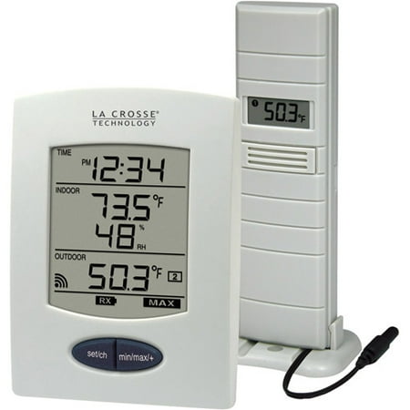 wireless crosse technology humidity temperature thermometer station ws weather cbp springfield indoor digital outdoor